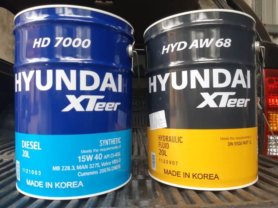 Dầu thủy lực Hyundai Xteer