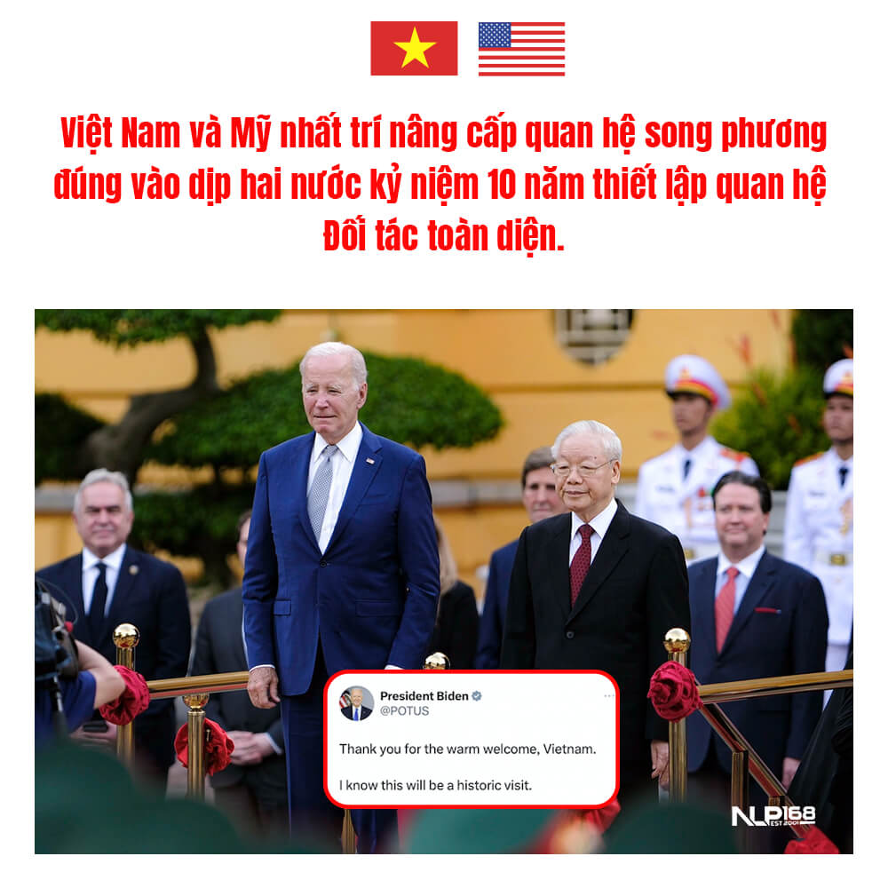 Nâng tầm quan hệ Việt Mỹ: Đối tác chiến lược toàn diện