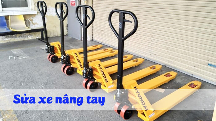 Sửa chữa xe nâng tay