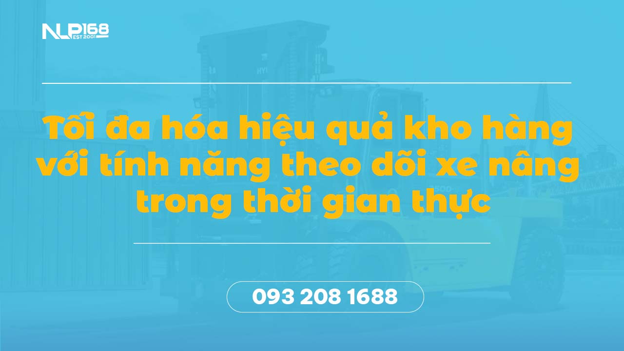 Theo dõi xe nâng thời gian thực RTLS